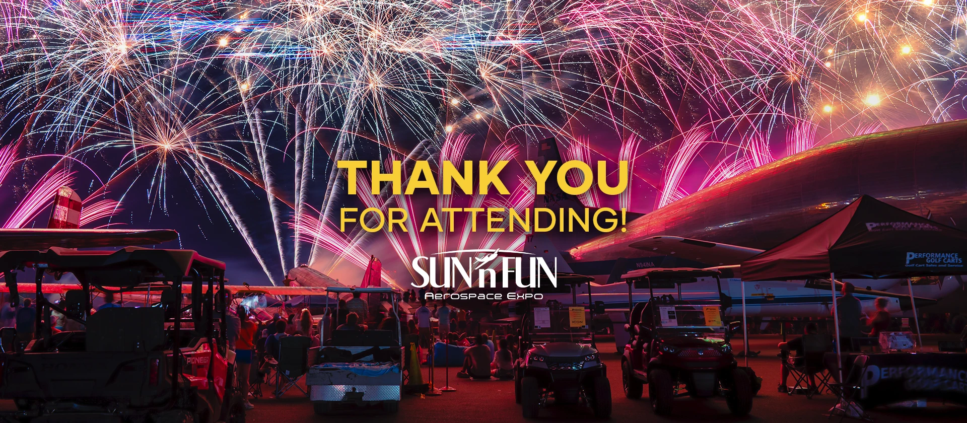 Thank you for attending SUN 'n FUN
