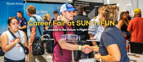 Career Fair at Sun n Fun Located in the Future 'n Flight Plaza
