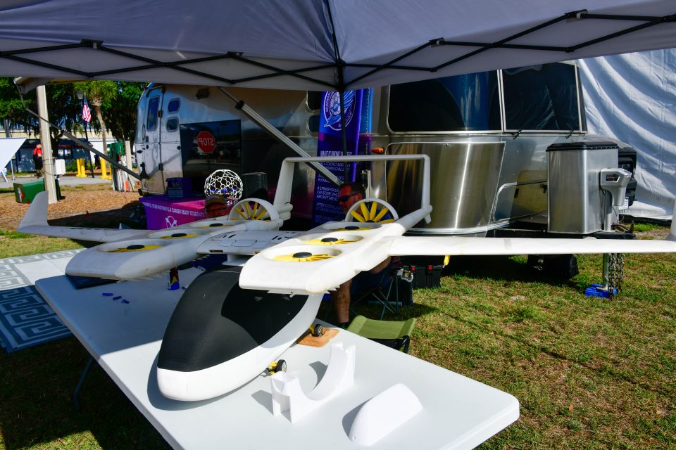 Drone booth